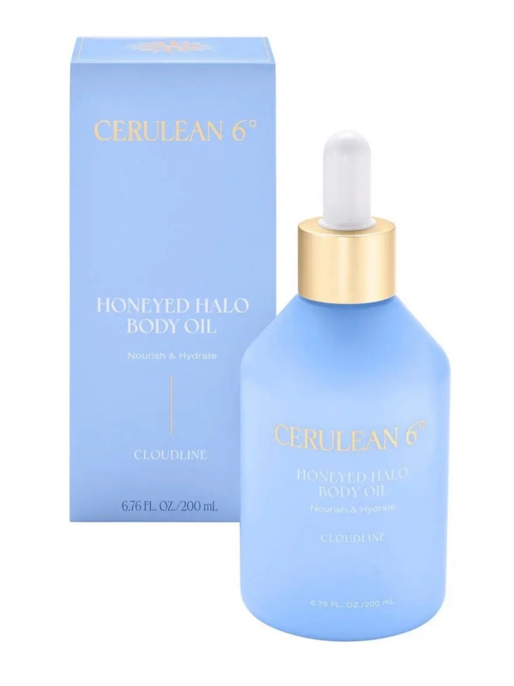 Cerulean 6 Honeyed Halo Body Oil - 200 mL.